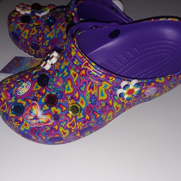 (New) Lisa Frank Crocs (M8/W10) - Picture 7 of 15